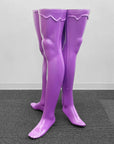 MANNEQUIN UPCYCLE 47 ART FURNITURE TABLE PURPLE