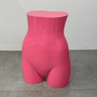 MANNEQUIN UPCYCLE サイドテーブル スツール アートオブジェ PINK 28