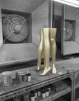 MANNEQUIN UPCYCLE 56 ART FURNITURE TABLE CHAMPAGNE GOLD