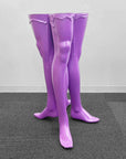 MANNEQUIN UPCYCLE 47 ART FURNITURE TABLE PURPLE