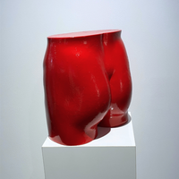 MANNEQUIN UPCYCLE 38 ART SERIES BRUSH TEXTURE RED