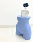 MANNEQUIN UPCYCLE 50 Side table Stool SKY BLUE