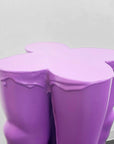 MANNEQUIN UPCYCLE 47 ART FURNITURE TABLE PURPLE