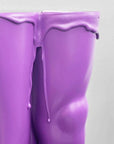 MANNEQUIN UPCYCLE 47 ART FURNITURE TABLE PURPLE