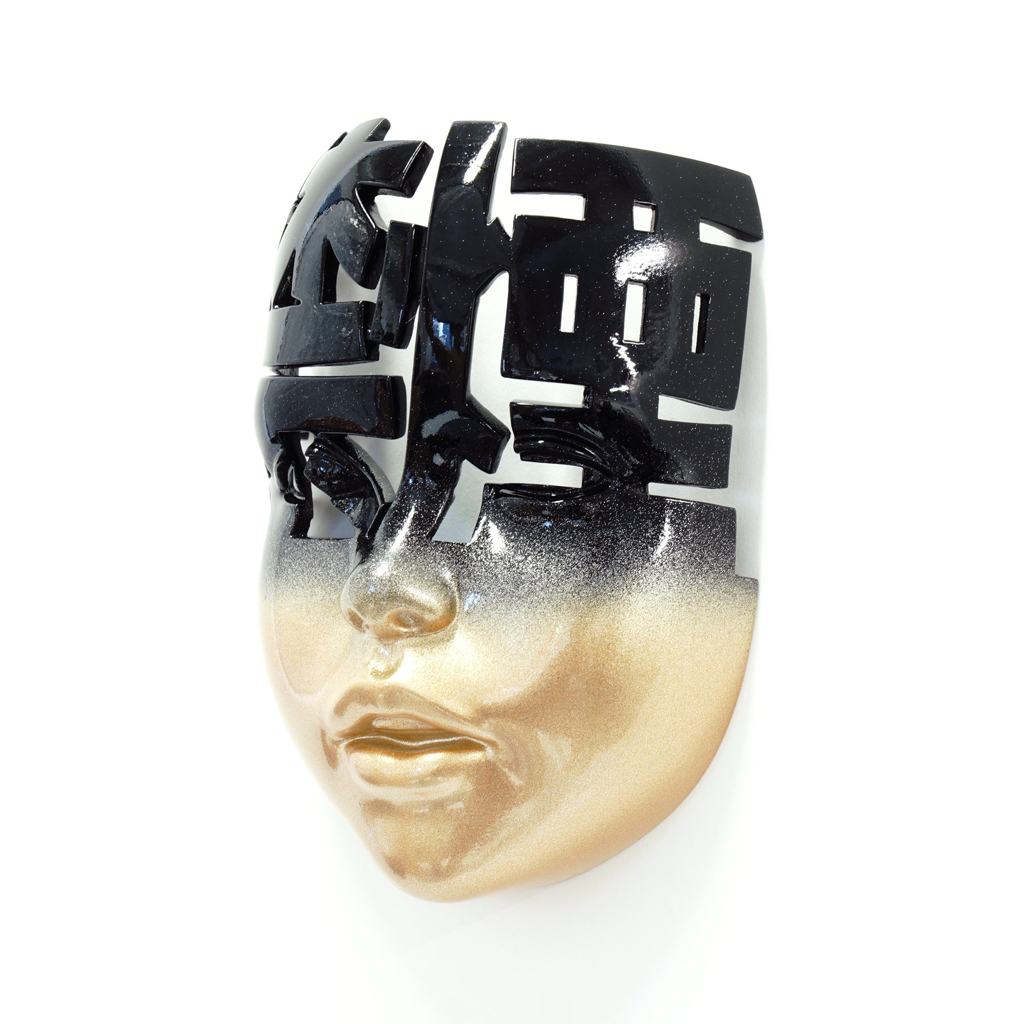 一点物 「七彩アート」スタンドミラー（壁掛け可能） アートミラーの