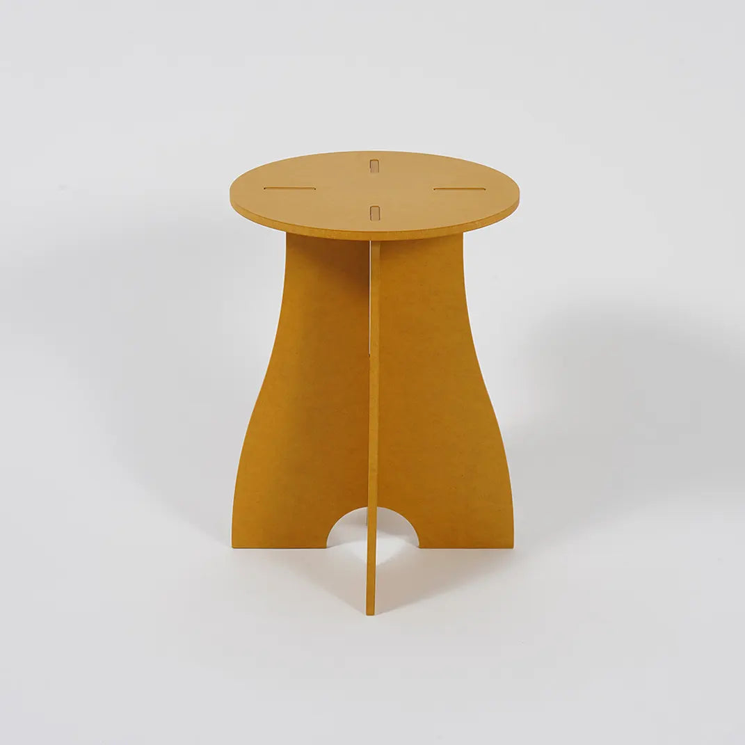 VIVIDNESS Assembled Stool YELLOW