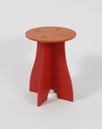 VIVIDNESS Assembled Stool ORANGE