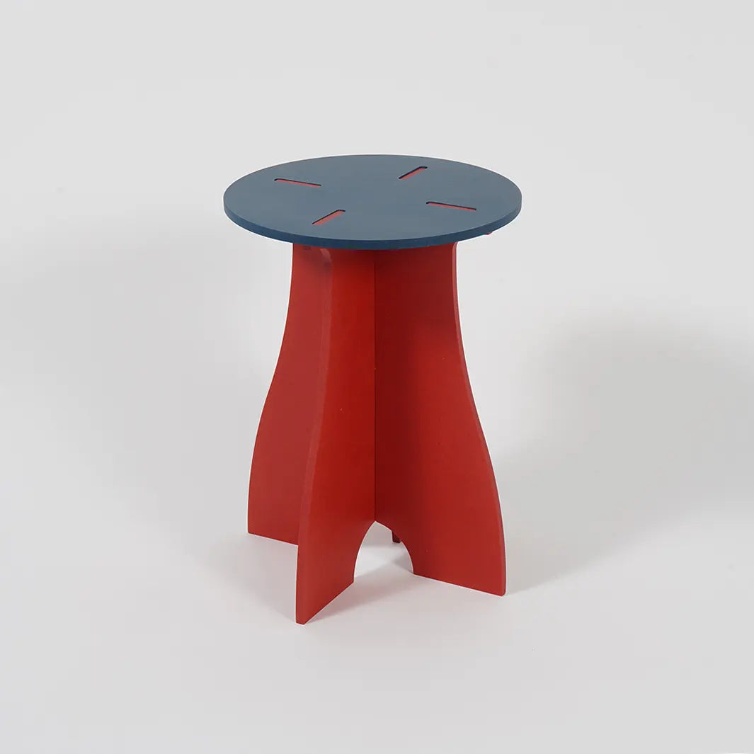 VIVIDNESS Assembled Stool BLUE