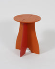 VIVIDNESS Assembled Stool ORANGE