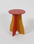 VIVIDNESS Assembled Stool RED