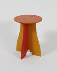 VIVIDNESS Assembled Stool ORANGE