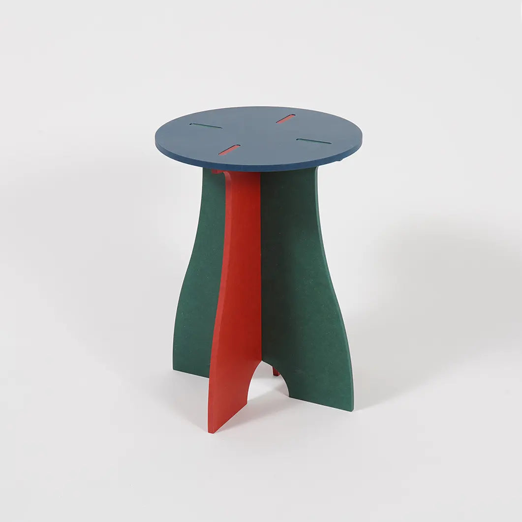 VIVIDNESS Assembled Stool BLUE