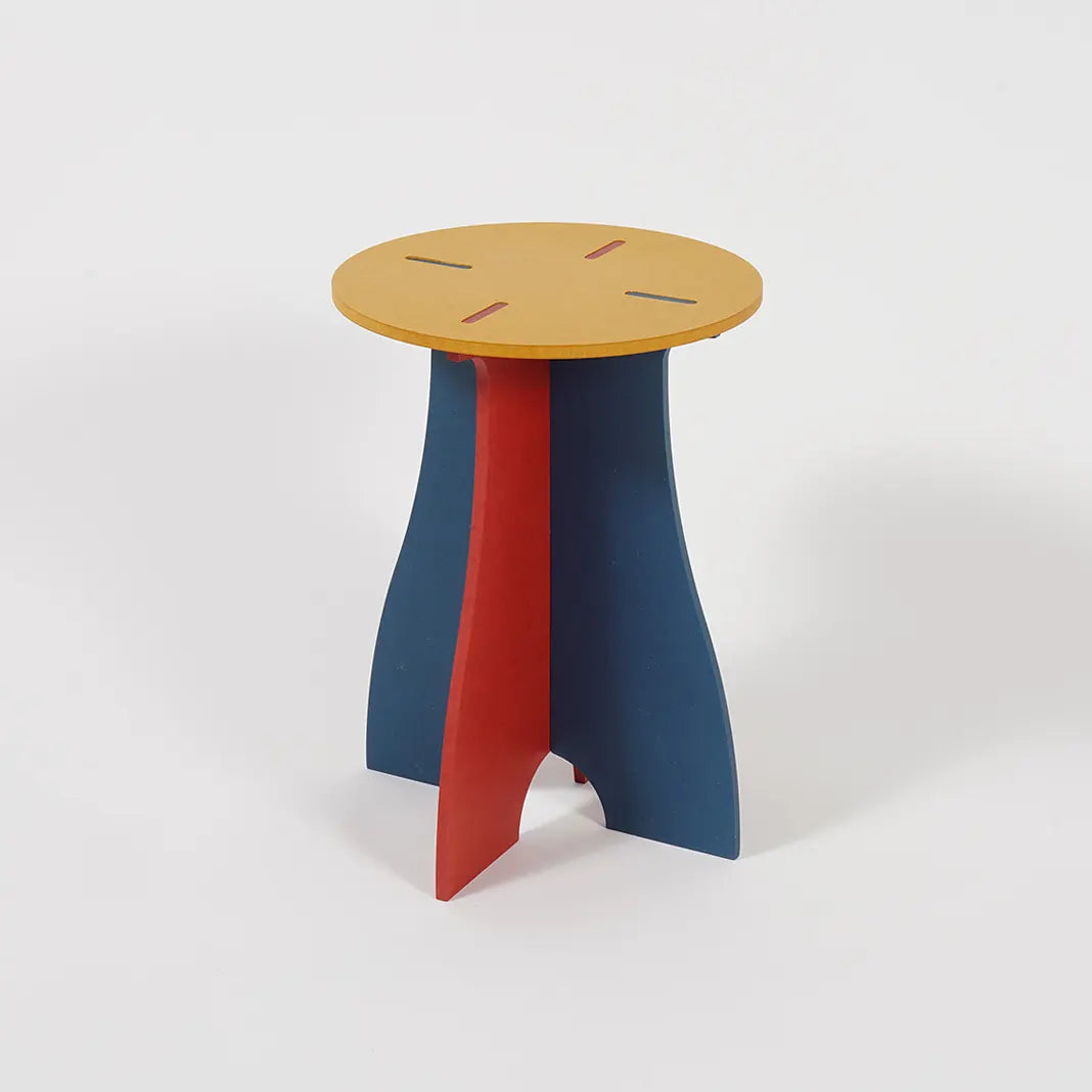 VIVIDNESS Assembled Stool YELLOW