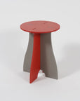 VIVIDNESS Assembled Stool RED