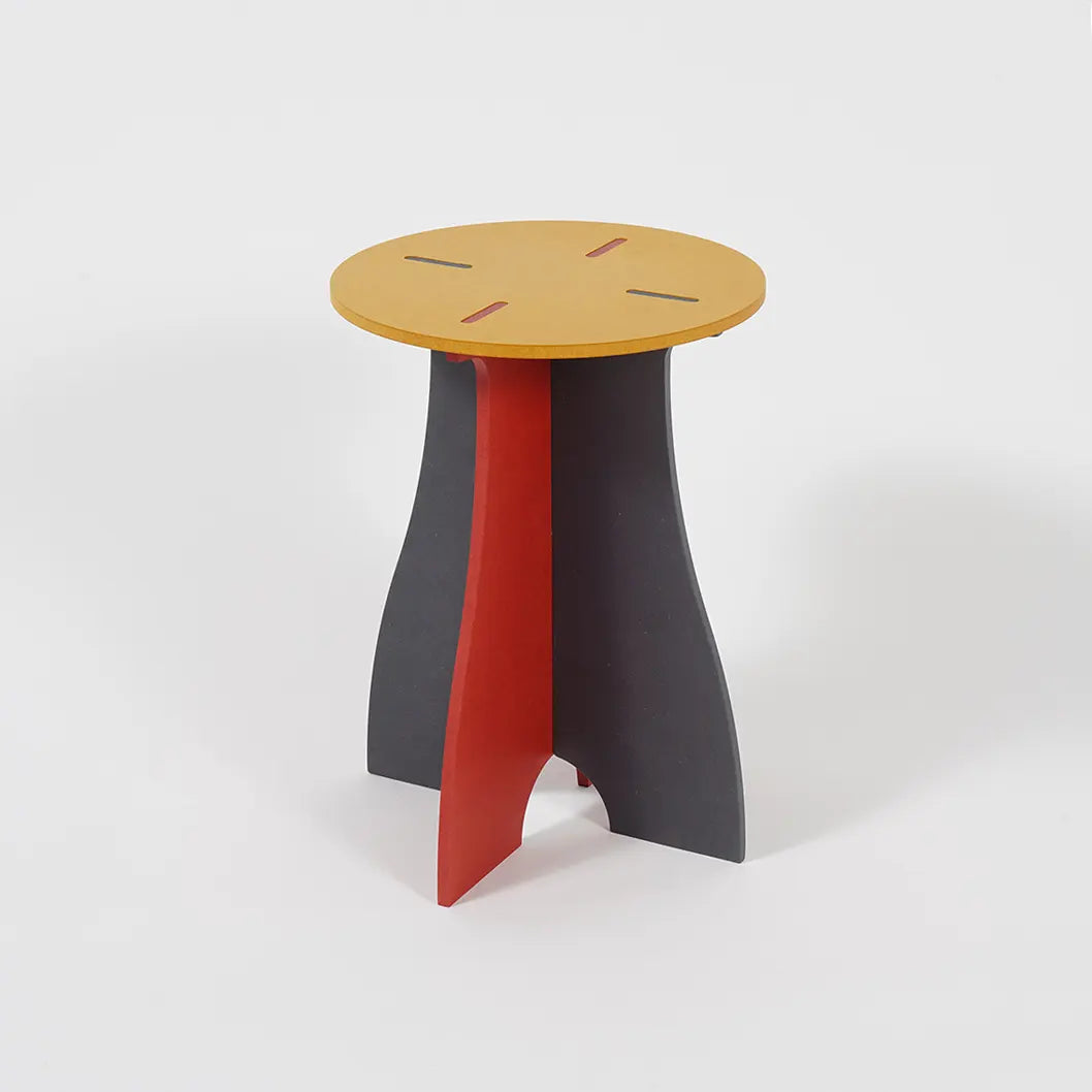 VIVIDNESS Assembled Stool YELLOW