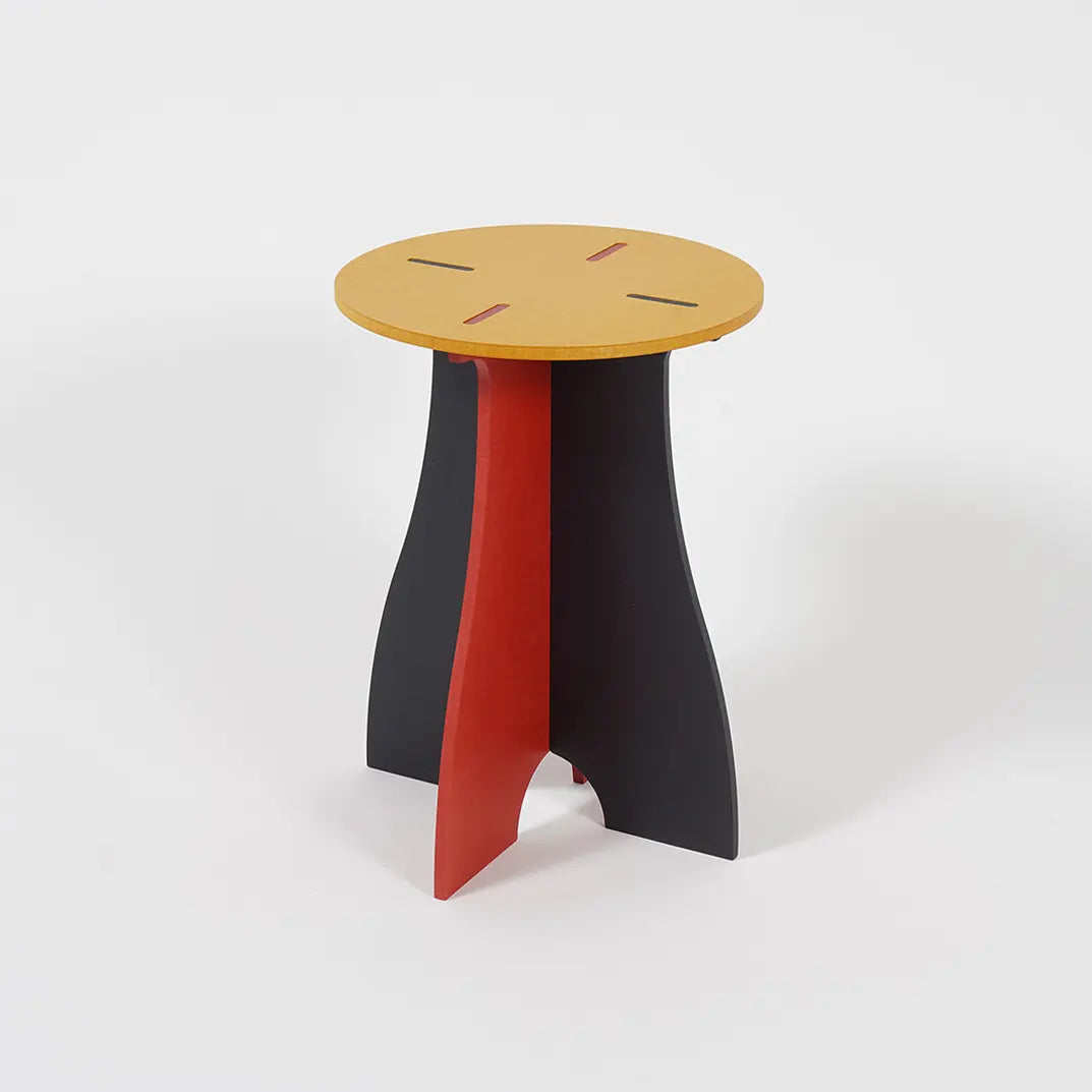 VIVIDNESS Assembled Stool YELLOW