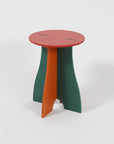 VIVIDNESS Assembled Stool RED