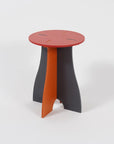 VIVIDNESS Assembled Stool RED