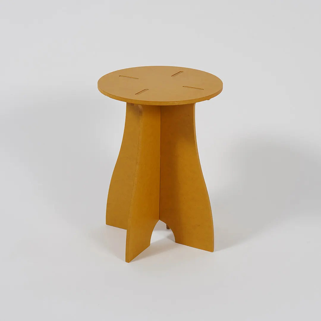 VIVIDNESS Assembled Stool YELLOW