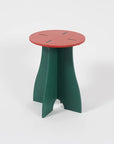 VIVIDNESS Assembled Stool RED