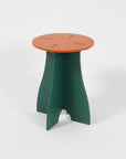 VIVIDNESS Assembled Stool ORANGE