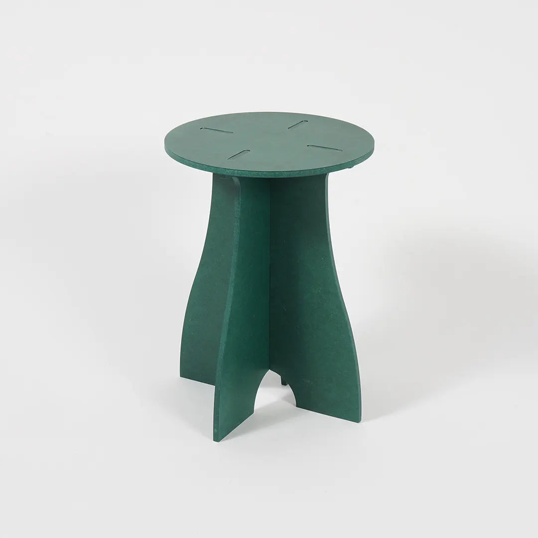 VIVIDNESS Assembled Stool GREEN