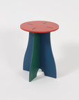 VIVIDNESS Assembled Stool RED