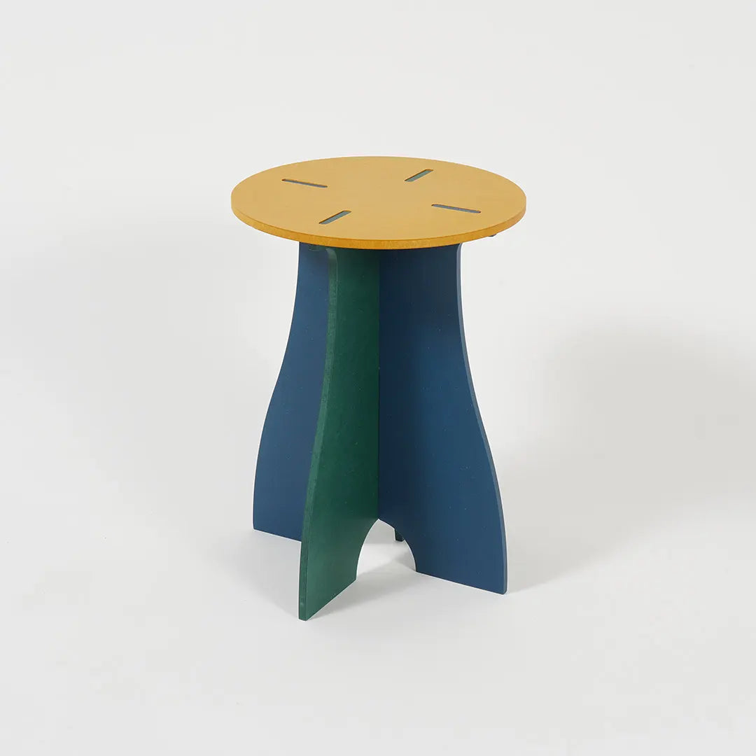 VIVIDNESS Assembled Stool YELLOW
