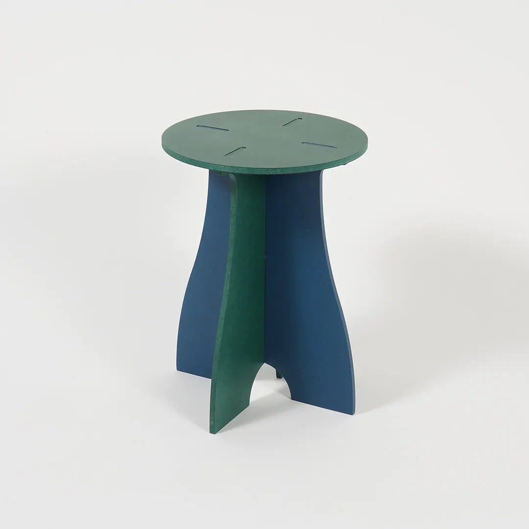 VIVIDNESS Assembled Stool GREEN