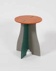VIVIDNESS Assembled Stool ORANGE
