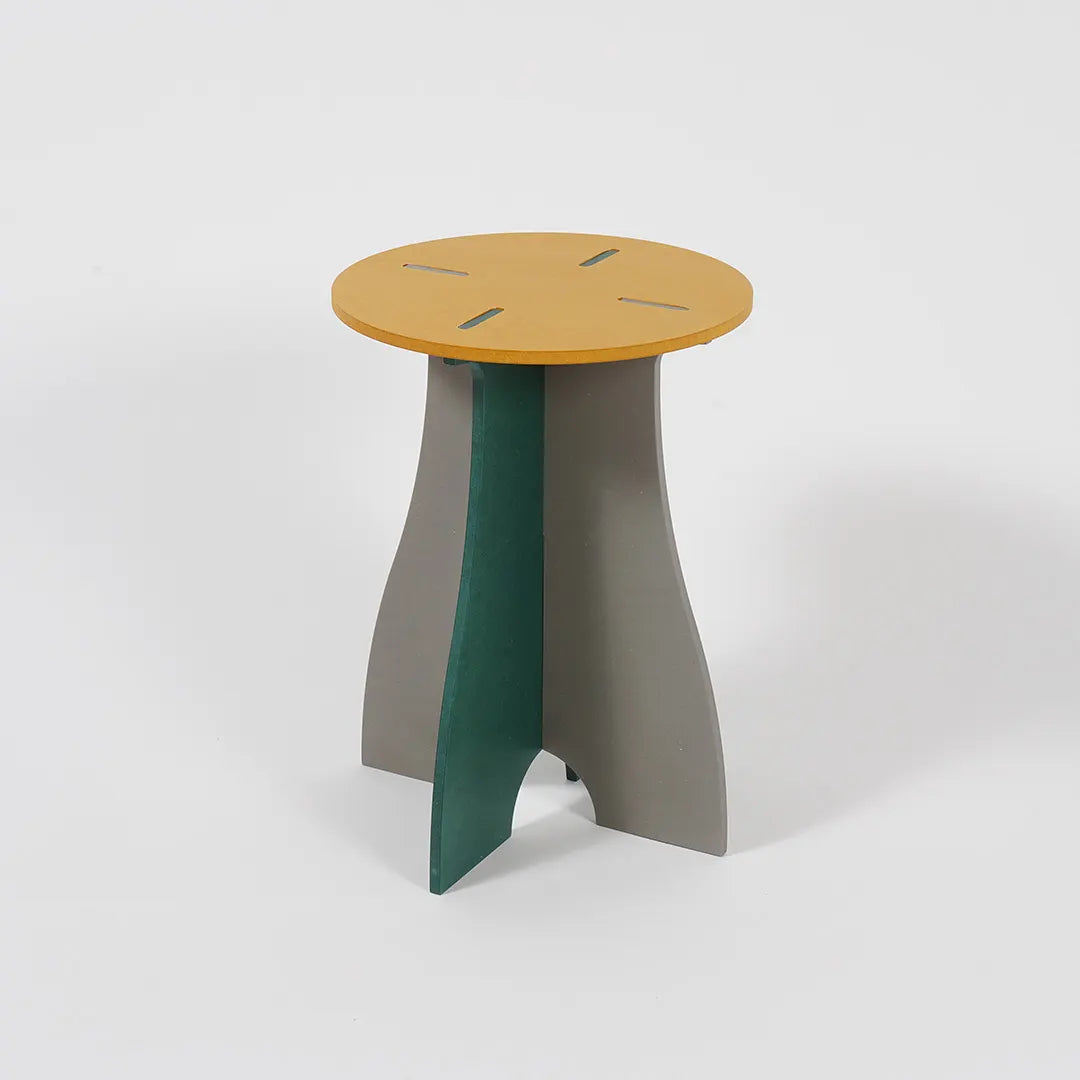 VIVIDNESS Assembled Stool YELLOW
