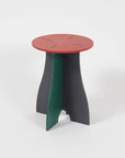 VIVIDNESS Assembled Stool RED