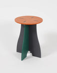 VIVIDNESS Assembled Stool ORANGE