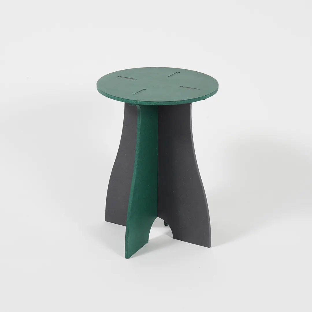VIVIDNESS Assembled Stool GREEN