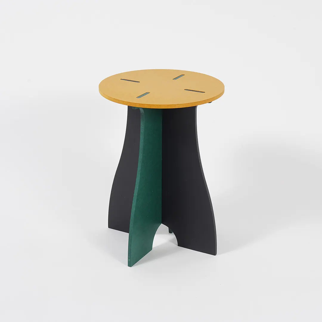 VIVIDNESS Assembled Stool YELLOW