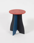 VIVIDNESS Assembled Stool RED