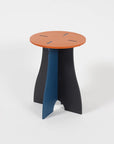 VIVIDNESS Assembled Stool ORANGE