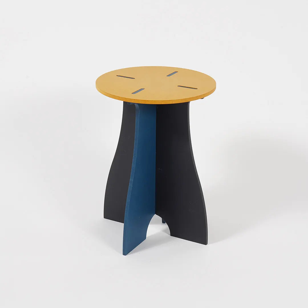 VIVIDNESS Assembled Stool YELLOW