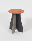 VIVIDNESS Assembled Stool ORANGE