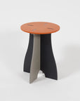 VIVIDNESS Assembled Stool ORANGE