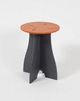 VIVIDNESS Assembled Stool ORANGE