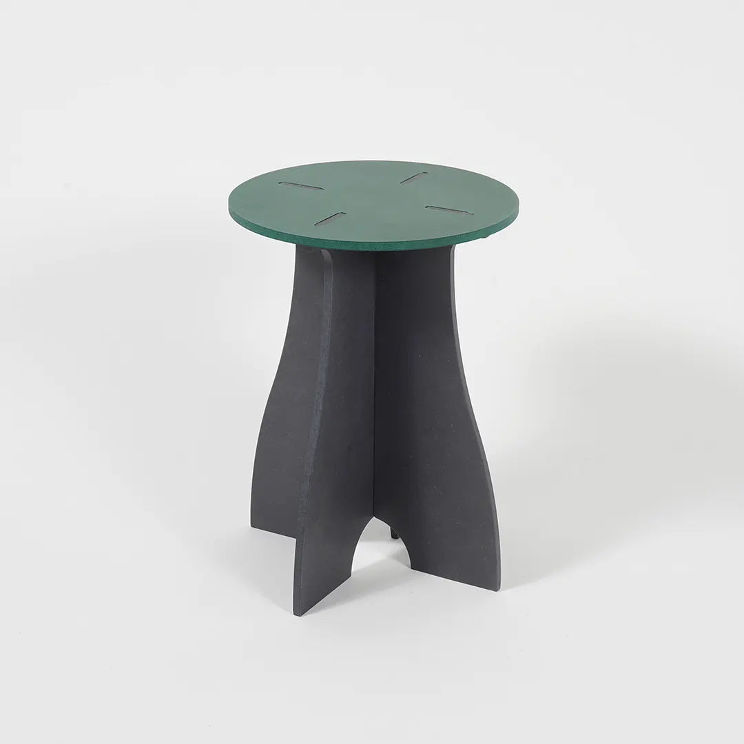 VIVIDNESS Assembled Stool GREEN