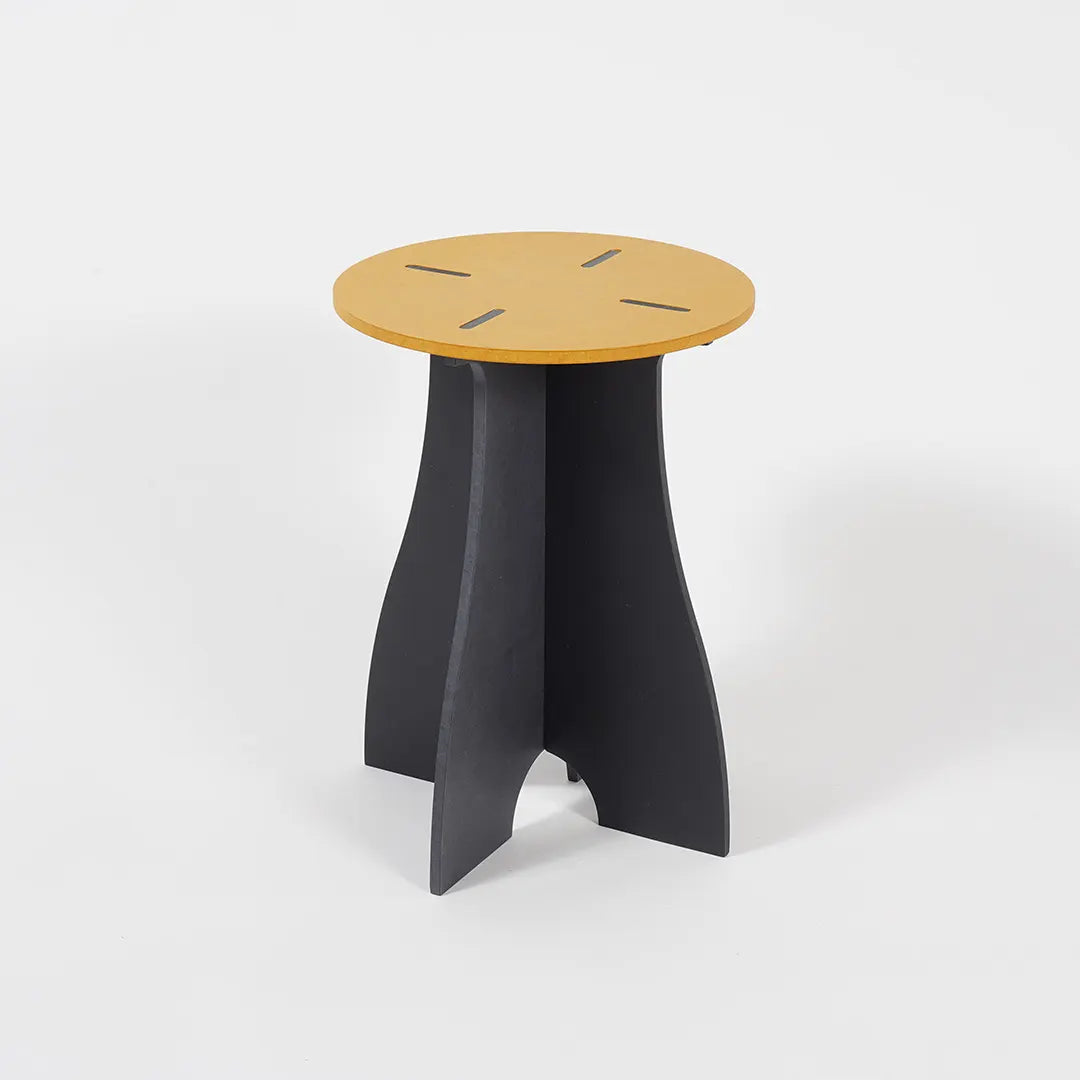 VIVIDNESS Assembled Stool YELLOW