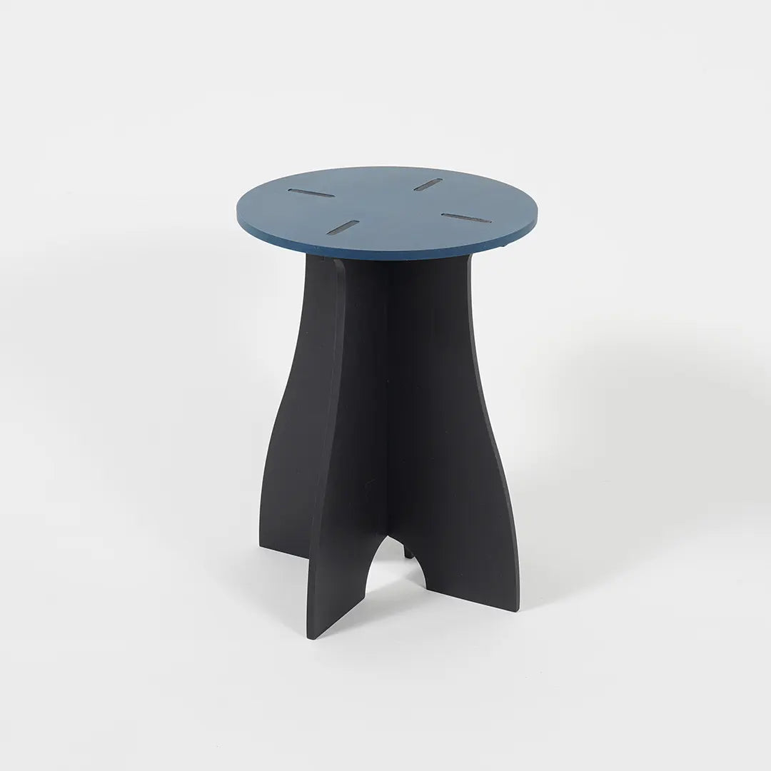 VIVIDNESS Assembled Stool BLUE