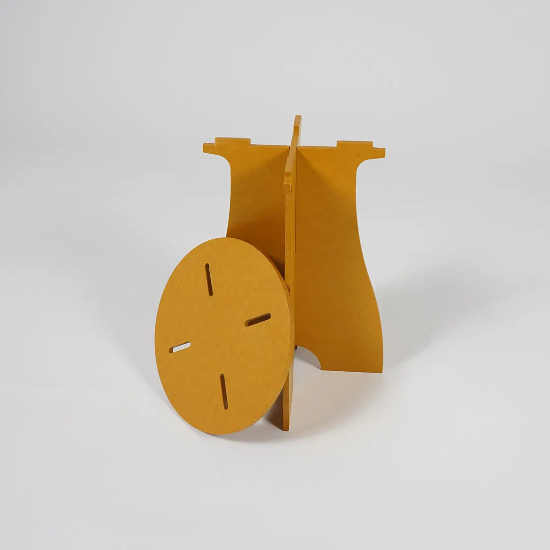 VIVIDNESS Assembled Stool YELLOW