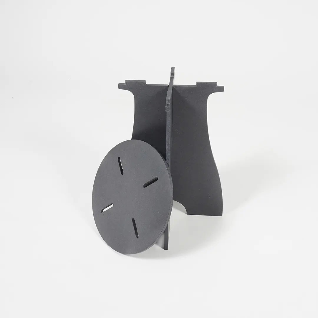 VIVIDNESS Assembled Stool GRAY