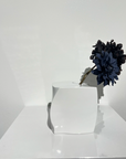 Single flower vase Flower base "CUBE" QUINT by NANASAI
