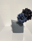Single flower vase Flower base "CUBE" QUINT by NANASAI