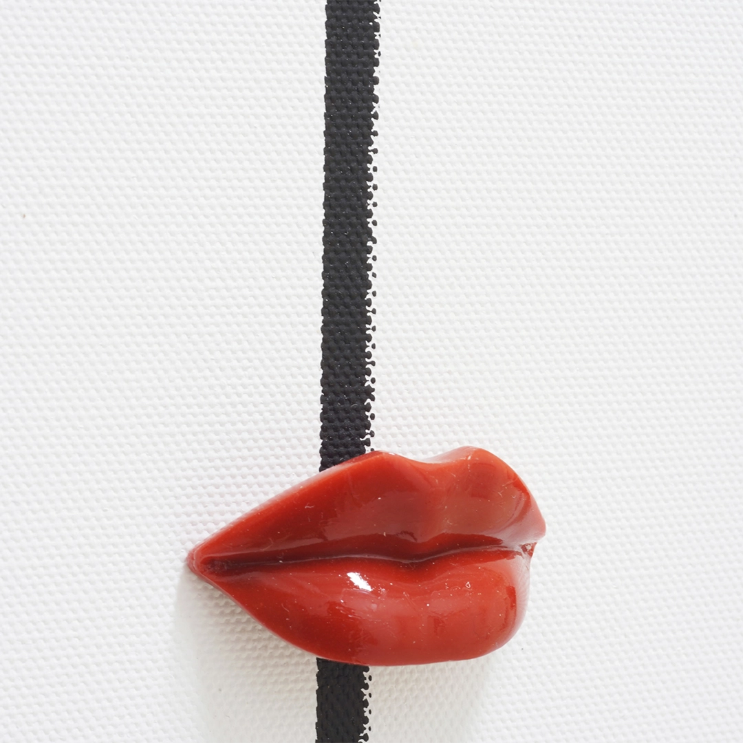 アートパネル ART PANEL リップパーツ&キャンバス「LIPS to SIGNAL」