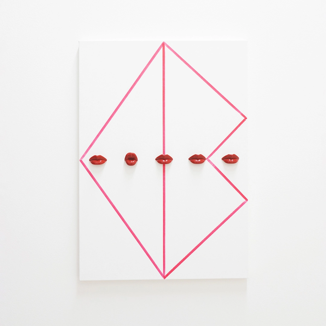 アートパネル ART PANEL リップパーツ&キャンバス「LIPS to SIGNAL」